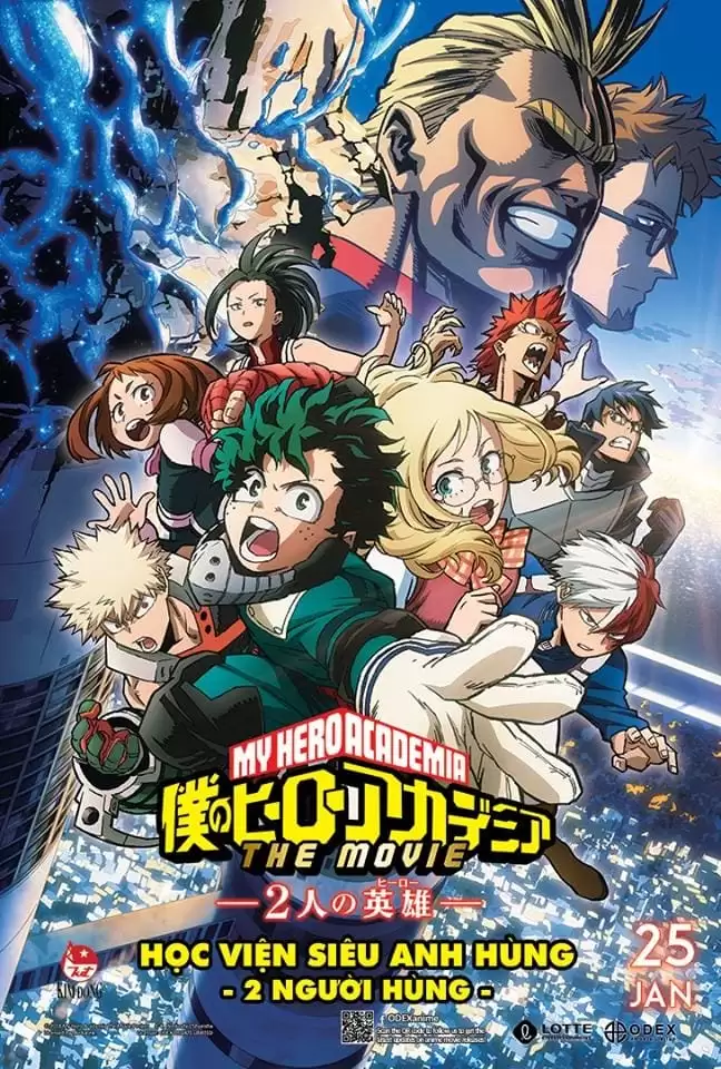 Học Viện Siêu Anh Hùng: 2 Người Hùng | My Hero Academia: Two Heroes (2018)