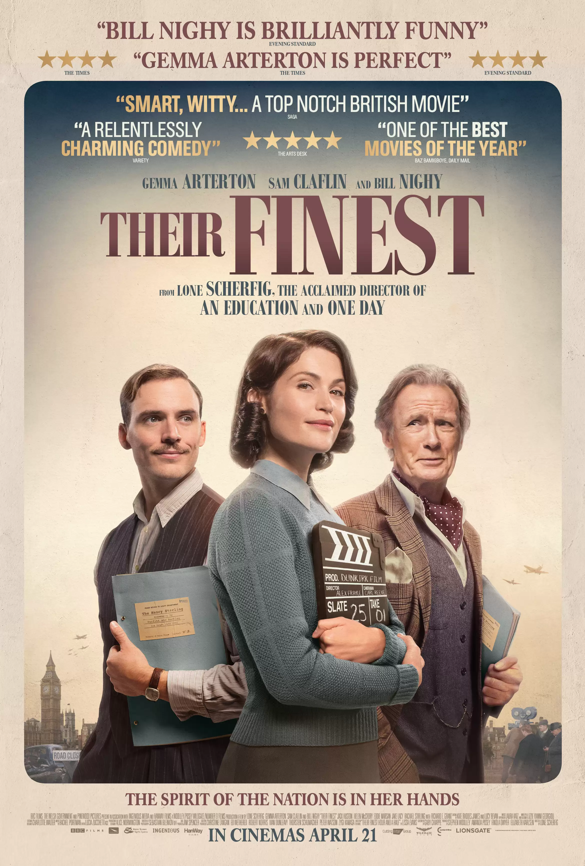 Nữ Biên Kịch | Their Finest (2017)